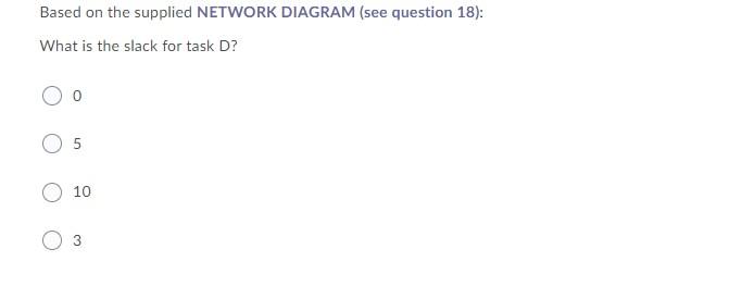 Based on the supplied NETWORK DIAGRAM (see