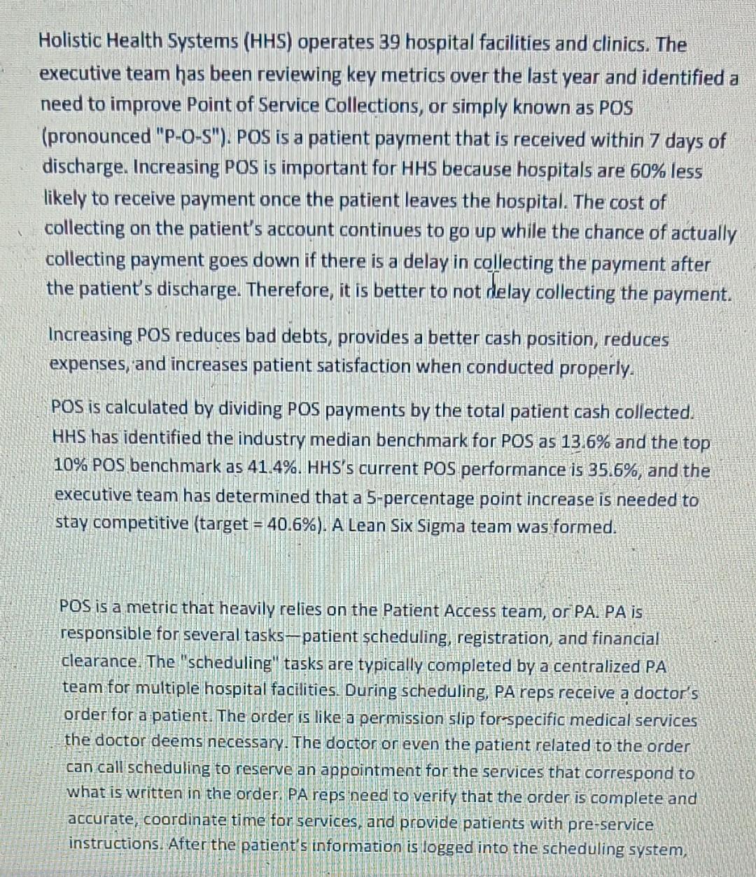 based on the information provided, what could be