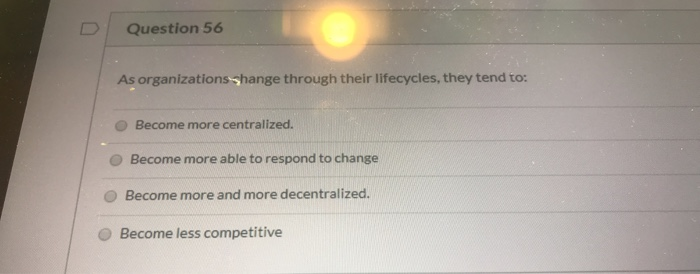 Question 53 As observed thresgh the product