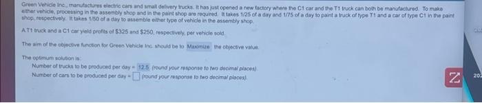 Green Vehicle Inc., manufactures electric cars