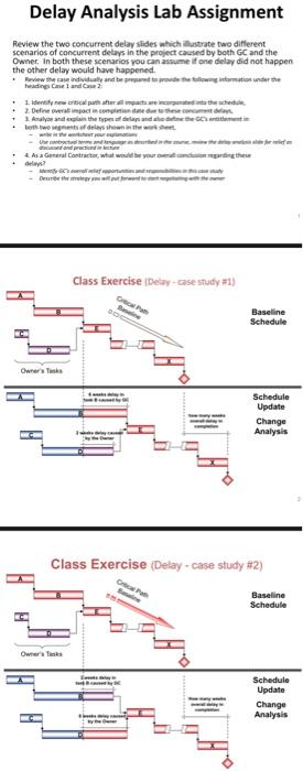 Claim and Change Management Case Study Review the
