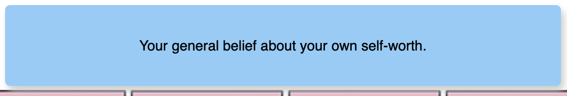 Core Self Evaluations Core self-evaluations