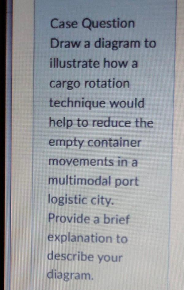 What do you want to know more? Case Question Draw