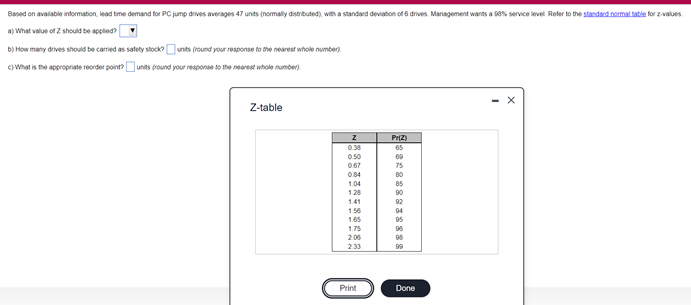 Based on available information, wad time demand