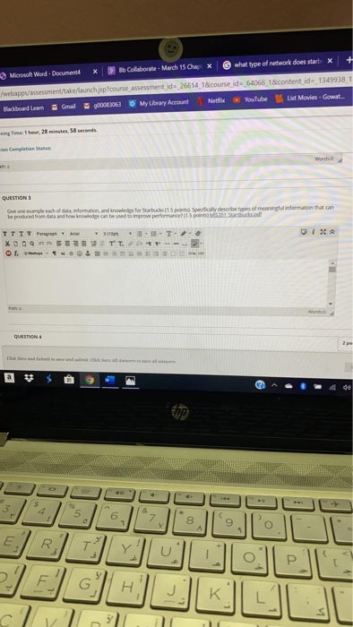 please use the case to answer tbe questions