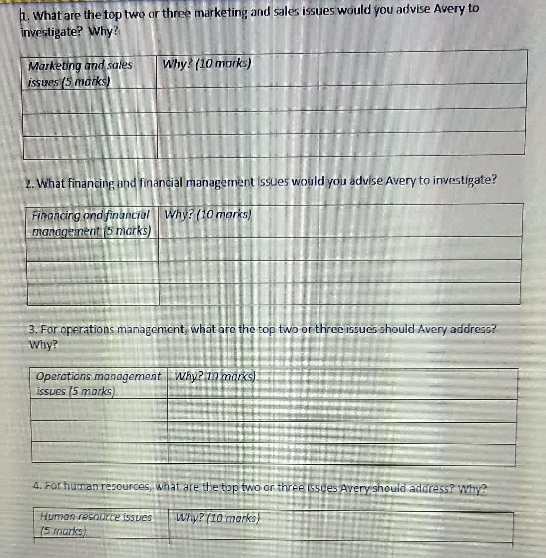 plz ans it fast The following is the situation