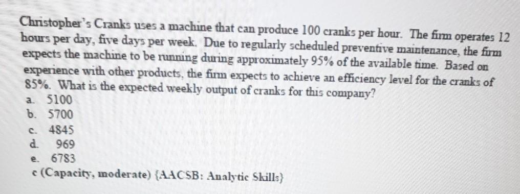 i need an explained answer for this please !