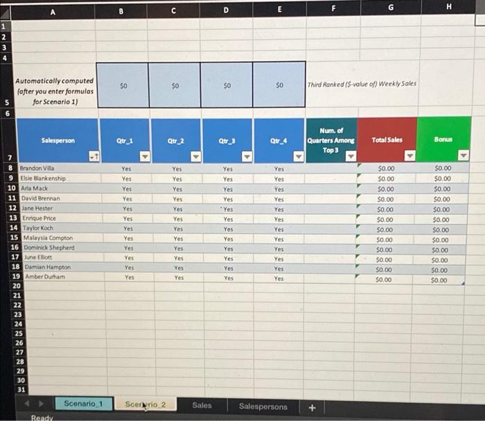 explain step by step please E F G B H Enter your