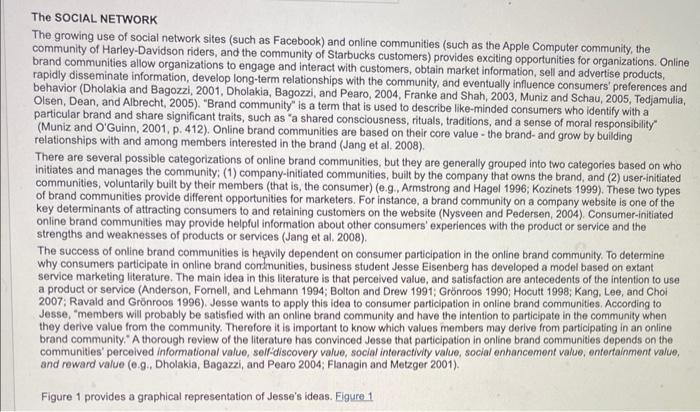 this is a case study for research method class