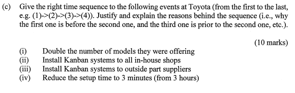 2. Give short answers to the points. Marks will