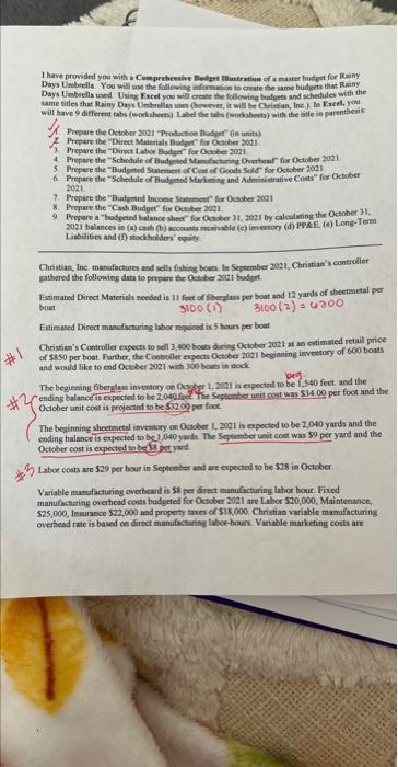 PLEASE HELP WITH NUMBERS 4-9 PLEASE! #4 Starts at