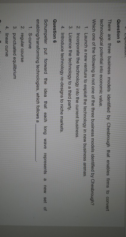 LAPIULUI Question 5 There are three business