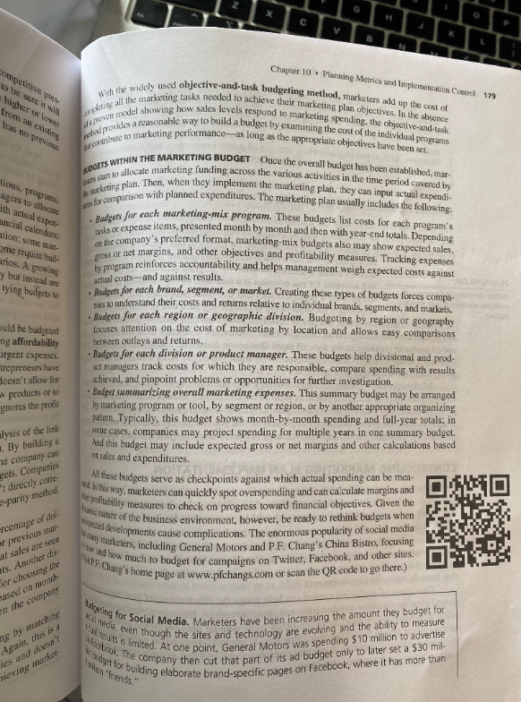 Brief Presentations - Budget , Implementation,