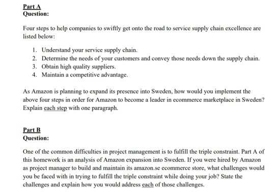 Please help me with part A and part B, thank you.