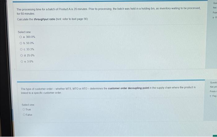 help ASAP please. Operations managers must be