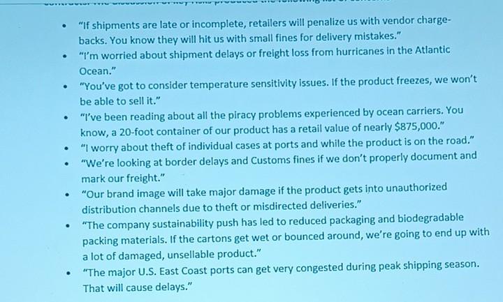 Case Question What do you recommend that YAP do