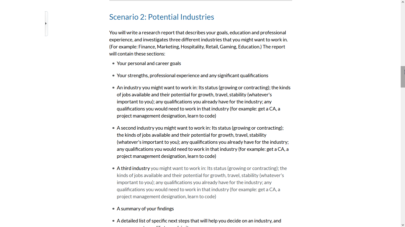 This assignment will be submitted to Turnitin.