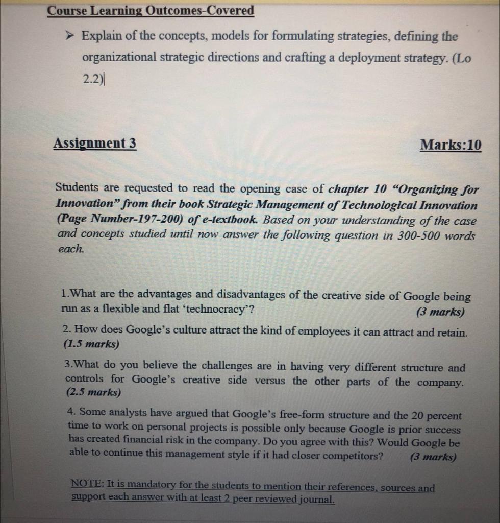 Course Learning Outcomes-Covered > Explain of the