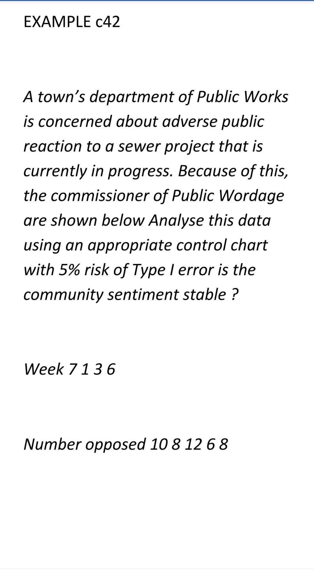 Old MathJax webview . tty EXAMPLE 042 A town's