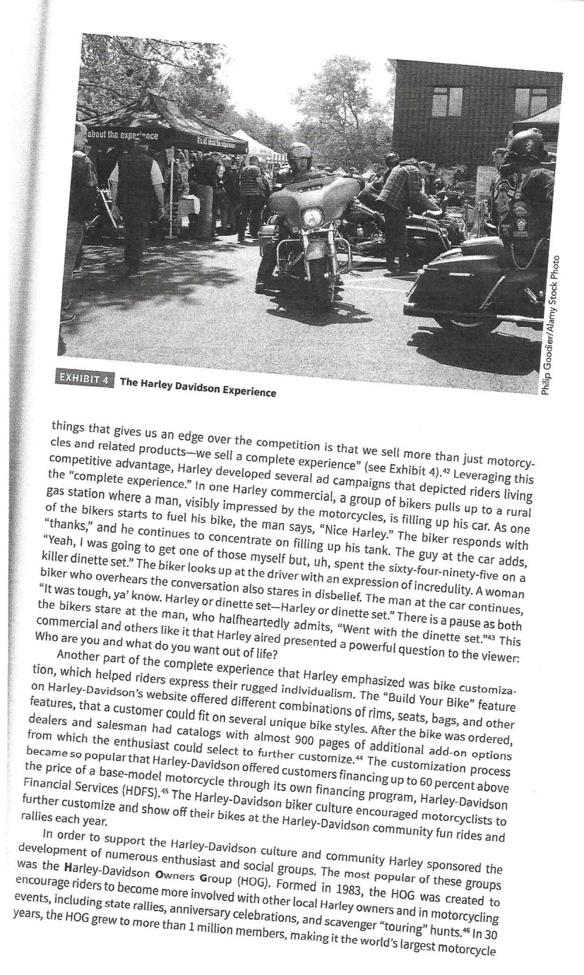 Read the Harley Davidson case for background