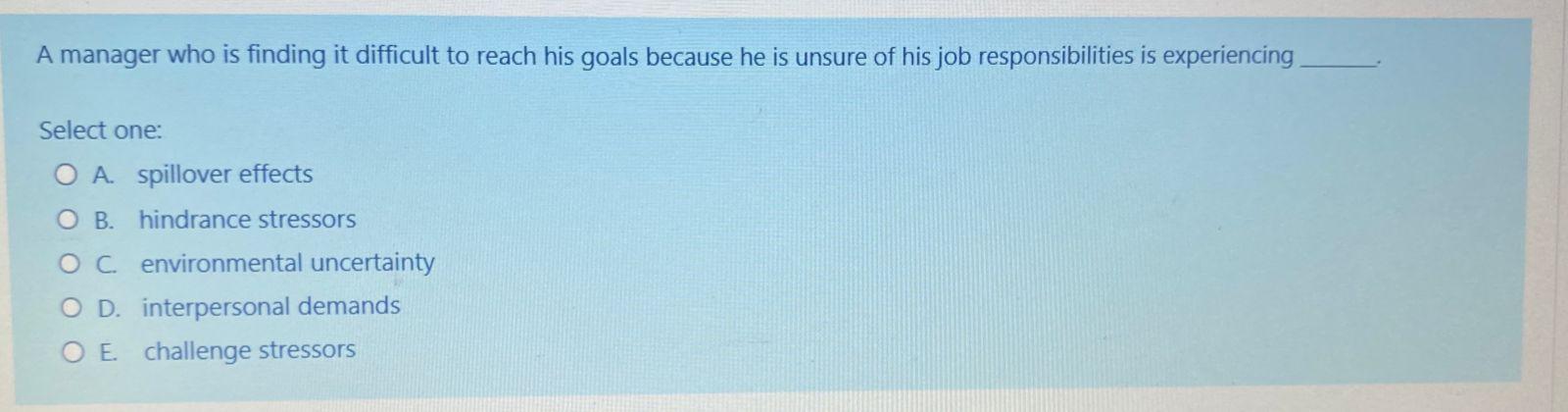 A manager who is finding it difficult to reach