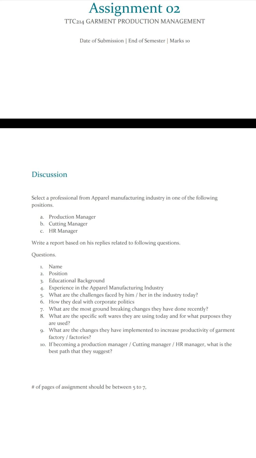Please solve me this withing 5 hours Assignment