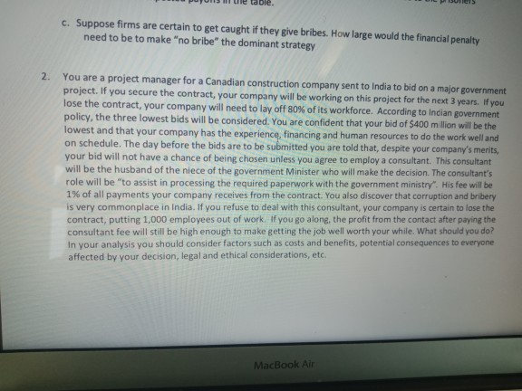 - dole. c. Suppose firms are certain to get