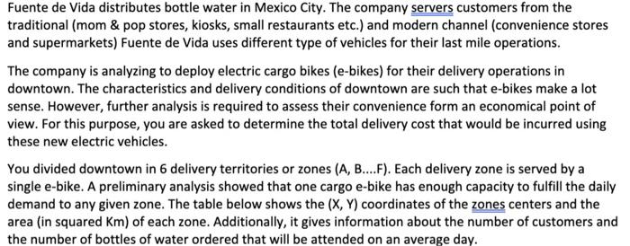 Fuente de Vida distributes bottle water in Mexico