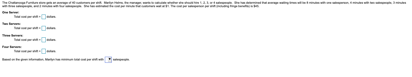 The Chattanooga Furniture store gets an average