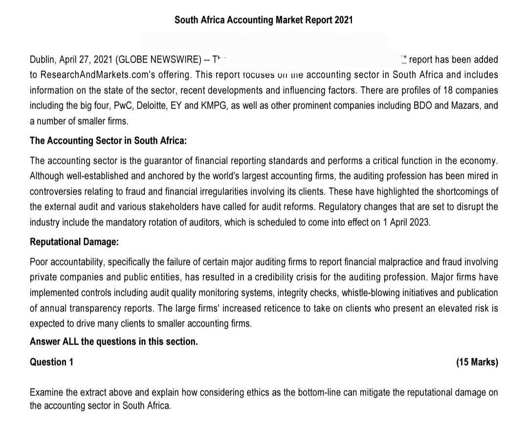 business environment and ethics need indepth