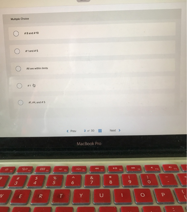 Using the chart below showing # of defects