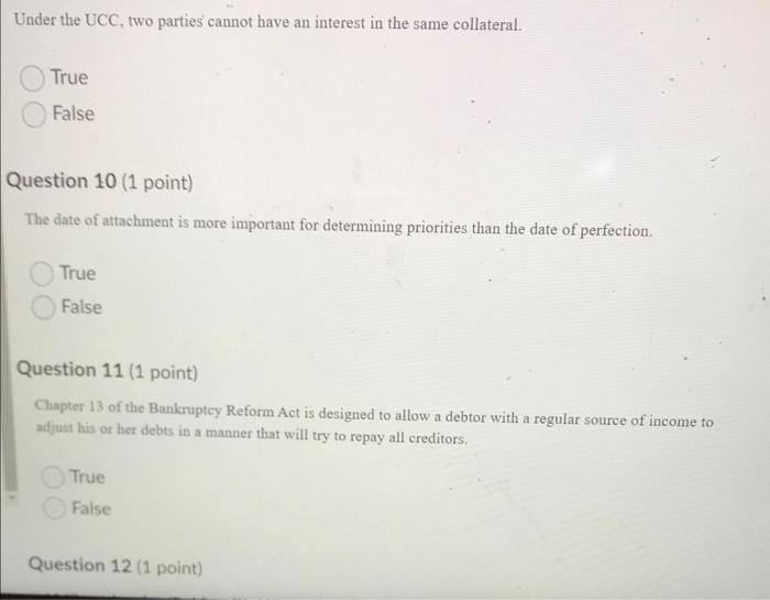 9-11 please Under the UCC, two parties cannot