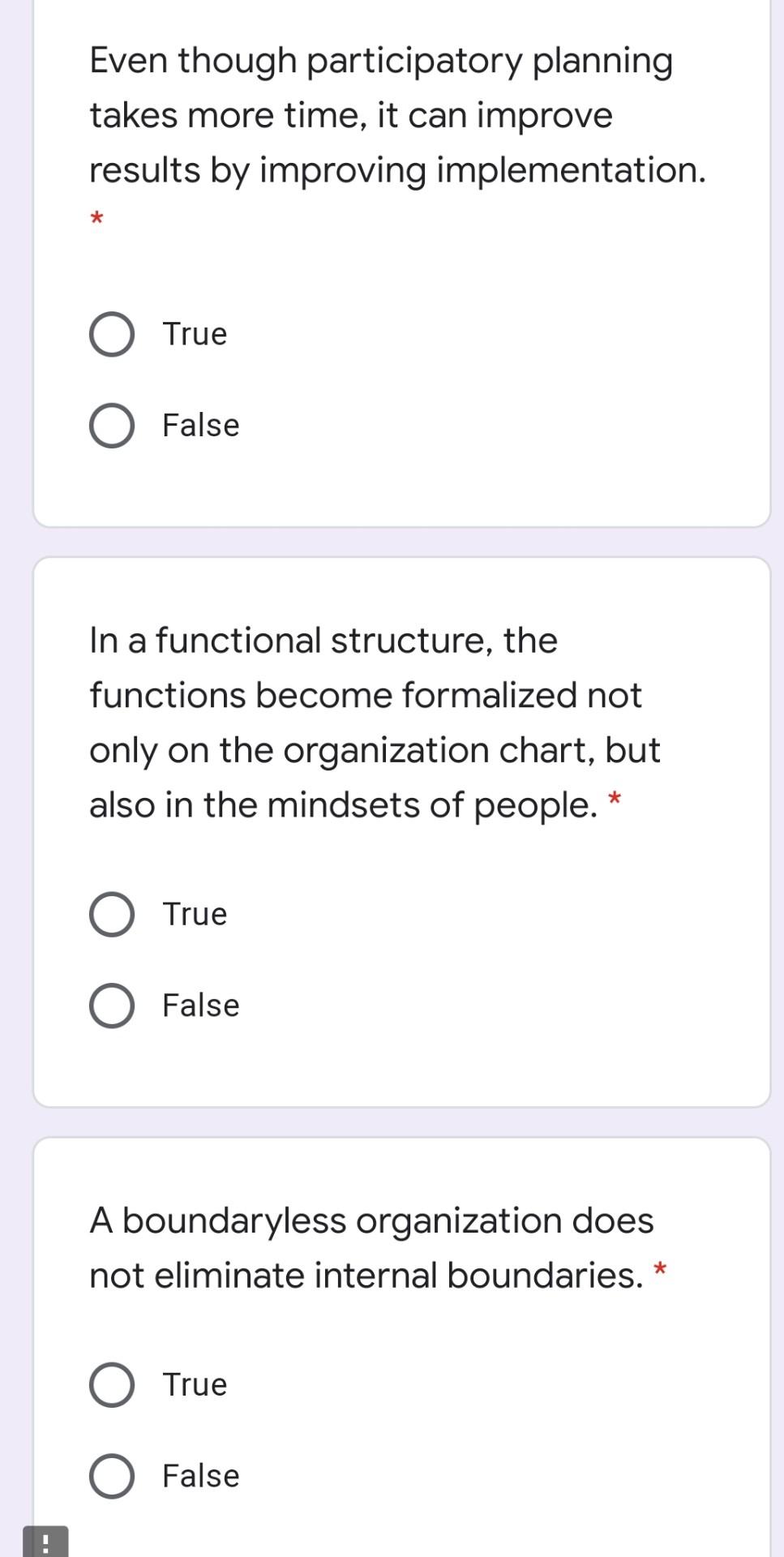 Team meetings in matrix structures are short and