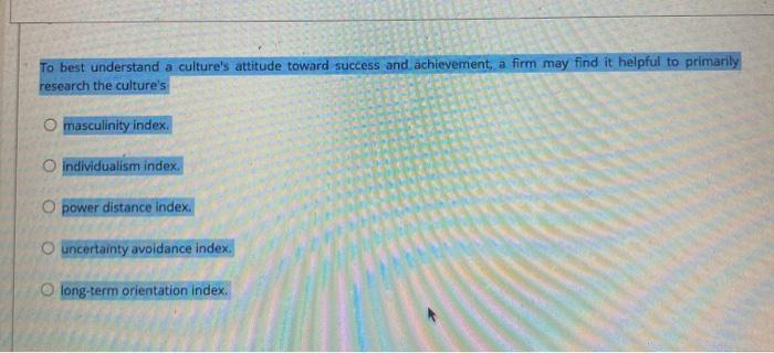 To best understand a culture's attitude toward