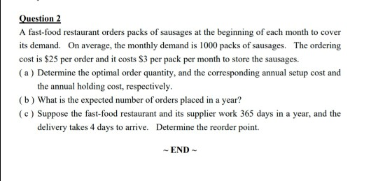 Question 1 Consider the following transportation