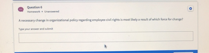 Homework. Due in hours Select the best answer for