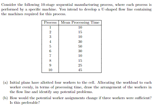 Consider the following 10-stage sequential