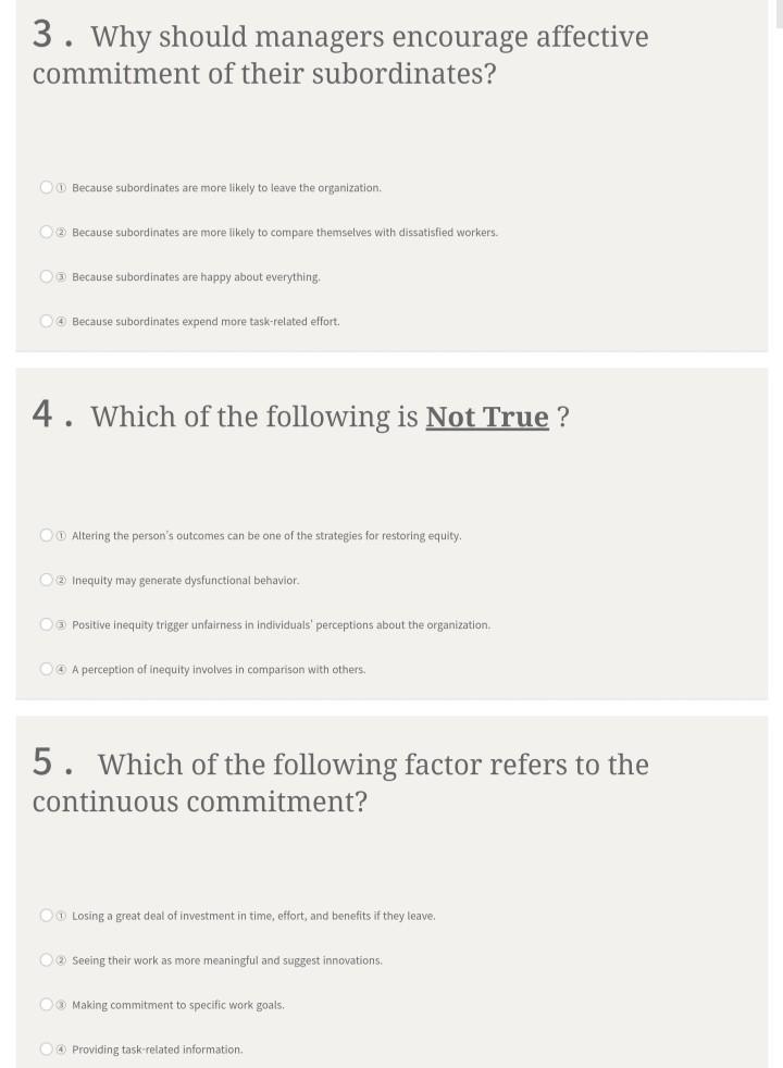 3, 4, 5 3. Why should managers encourage