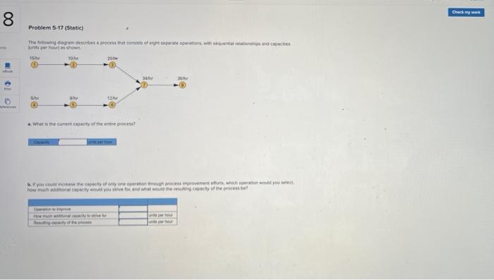 8 m - Problem 5-17 (Static) The following diagram