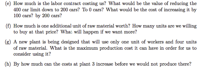 Exercise 1. Tucker Inc. needs to produce 1,000