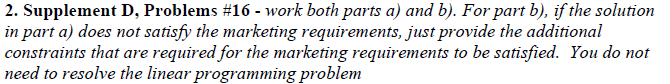 Only need problem 16 solved . #15 is for