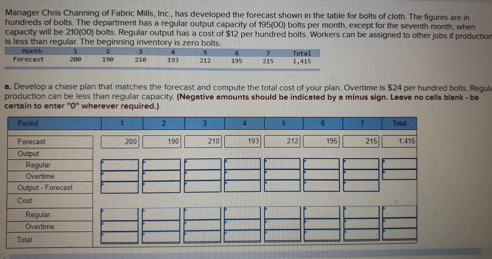 Manager Chris Channing of Fabric Mills, Inc., has