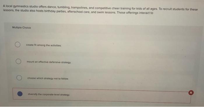 answer both and explain please A local gymnastics