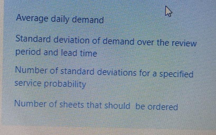 Zolis department store would like to develop an