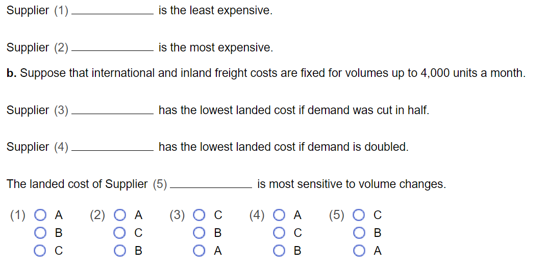 This is one question with sections; please zoom