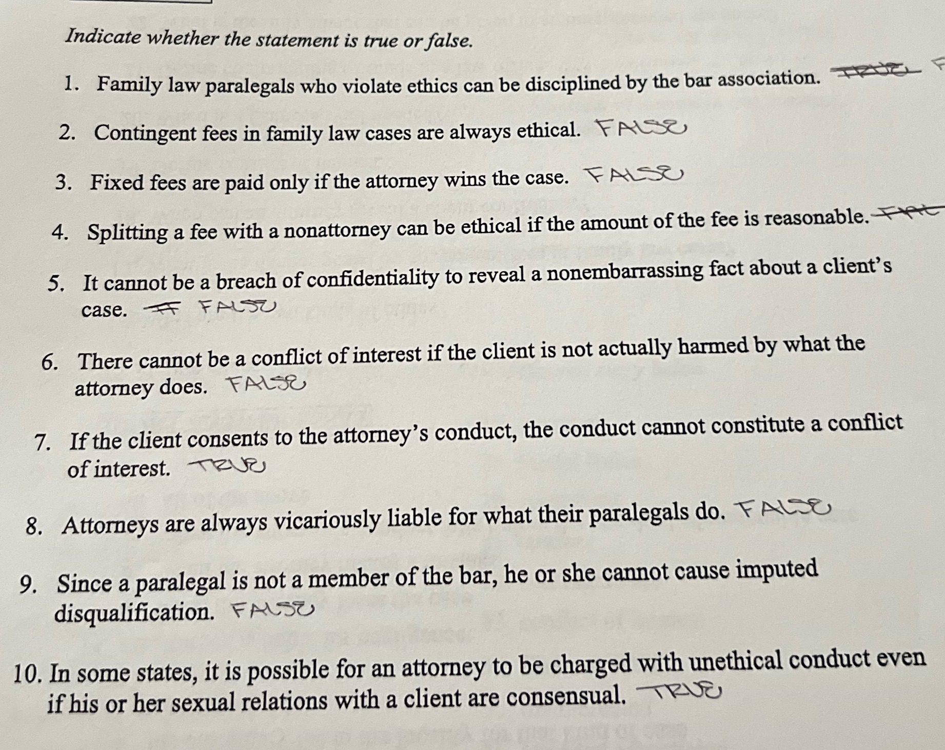 Indicate whether the statement is true or false.