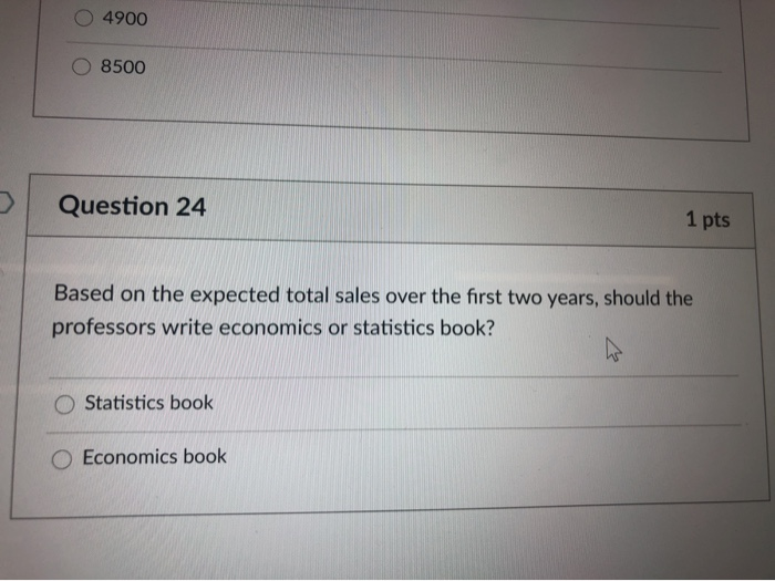 Answer questions 22-24 based on the following