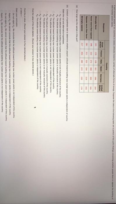 A por surveyed pean countries to studes toward a