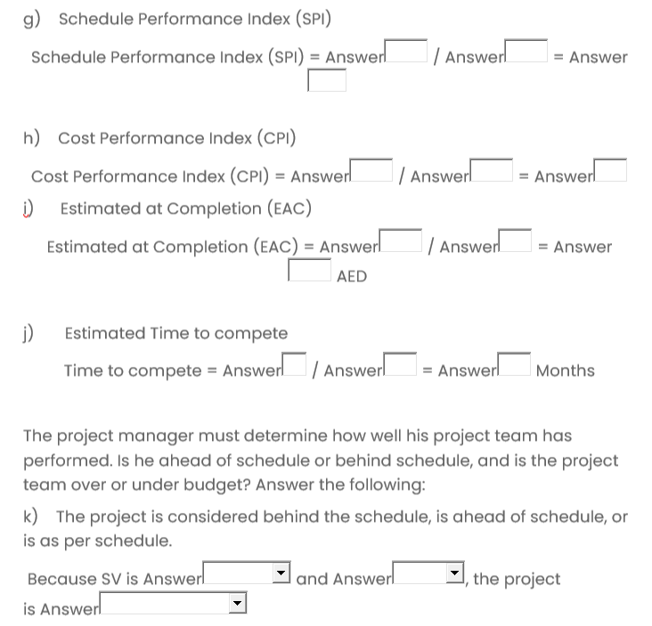 Assume we're halfway through a year-long project