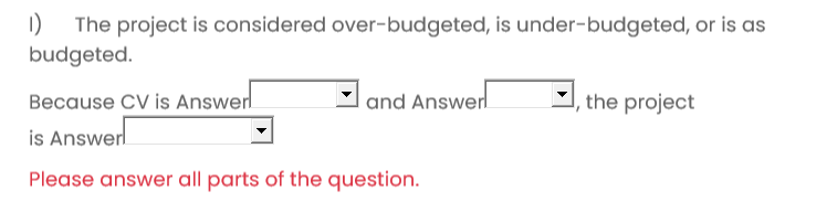 Assume we're halfway through a year-long project